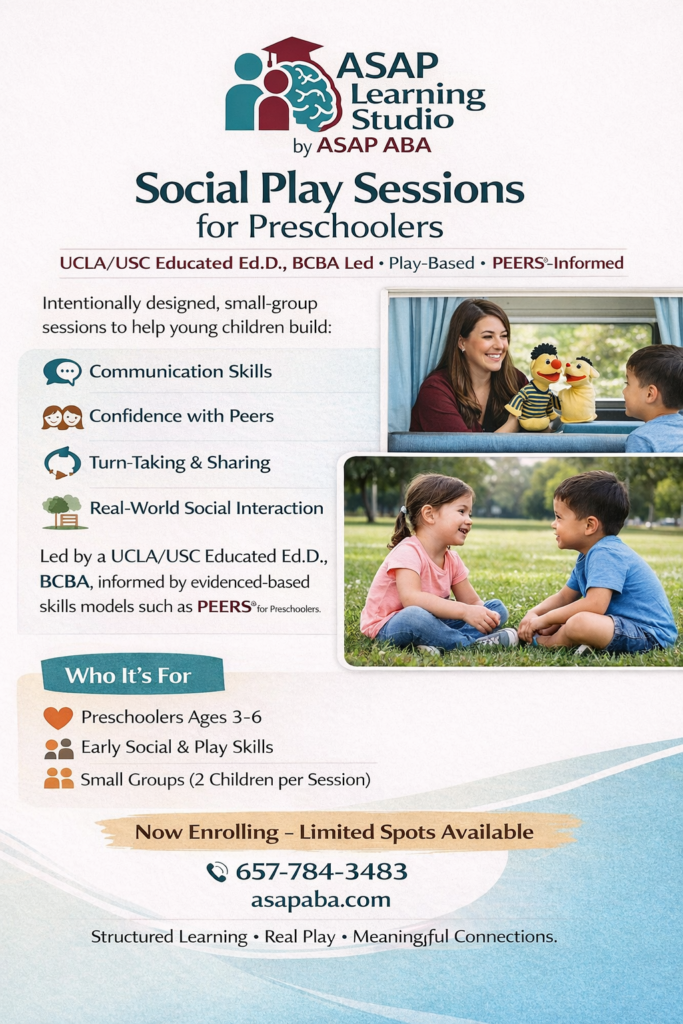 PEERS Preschoolers Flyer
